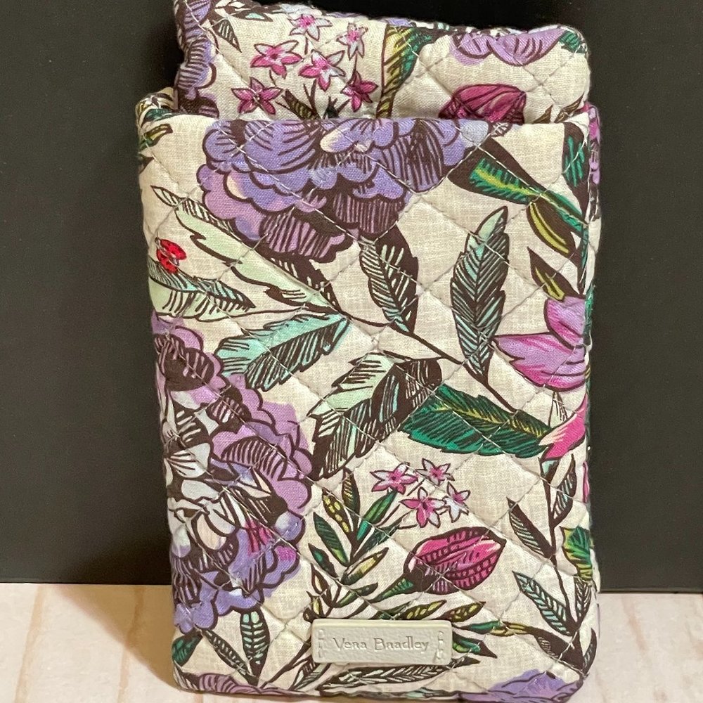 Vera Bradley - Lavender Meadow - Double Eye Case Cotton - Retired Pattern
